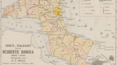 Sebaran Bahasa di Pulau Bangka Pada Tahun 1889 (bagian 3)