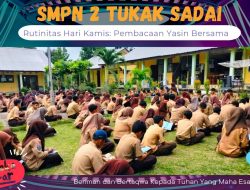 Kamis Membaca Yasin,  Program SMPN 2 Tukak Sadai Basel.