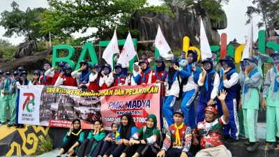 60 PMR Madya Terlahir di SMP N 2 Toboali