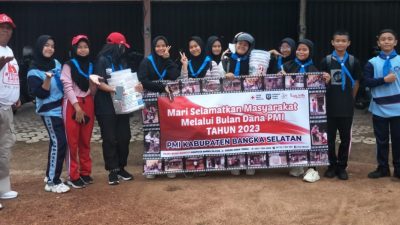 PMR Bangka Selatan : Kami Peduli, Kami Berbakti.