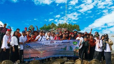 Jejak Sejarah Terangkat, Siswa SMP Negeri 1 Pulau Besar Napak Tilas ke Mercusuar Pulau Besar