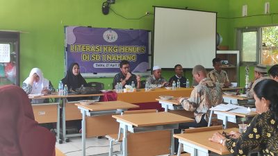 KKG Gugus Gaharu Kecamatan Namang adakan pelatihan menulis