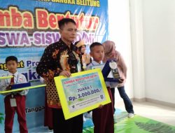 Natan Levian Saqori, Siswa SDN 1 Payung Pemenang Lomba bertutur Tingkat SD/MI Provinsi Babel