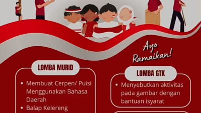 SDN 13 Koba adakan perlombaan. Apa saja yang dilombakan?