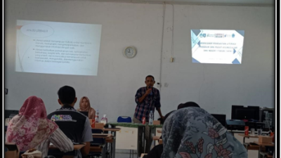 SMK NEGERI 1 TUKAK SADAI MELAKSANAKAN WORKSHOP PENGUATAN LITERASI PROGRAM SMK PUSAT KEUNGGULAN