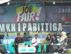 Guru SDN 10 Mentok Jadi Narasumber Talkshow Literasi di SMKN 1 Parittiga, Ini Pesannya Kepada Peserta