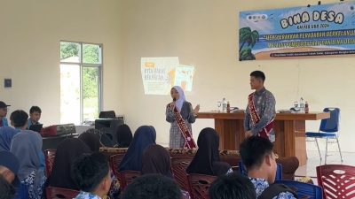 Devina Andaresta Pelajar SMA Negeri 1 Payung Narasumber PUP yang Diselenggarakan UBB Foto istimewa