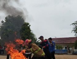 Ada Kobaran Api Di SDN 13 Koba. Begini Penjelasannya.