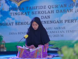 Kecamatan Tempilang Gelar Lomba Tahfidz Al-Qur’an Juz 30