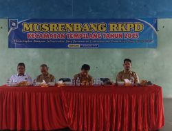 Kecamatan Tempilang Gelar Musrenbang 2025, Fokus Bahas Prioritas Pembangunan Desa