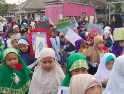 TK/TPA, TK & Majelis Taklim Bangka Kota Gelar Pawai Ta’aruf , Menyambut Bulan Suci Ramadhan 1446 H”