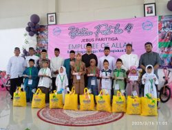 Yatim Fest ke-4 di Kecamatan Parit Tiga Berhasil Menyantuni 159 Anak Yatim