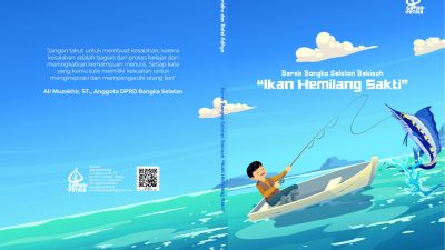 Membuat Sejarah, Dua Siswa SMPN 2 Toboali Luncurkan Buku Dalam Bahasa Daerah