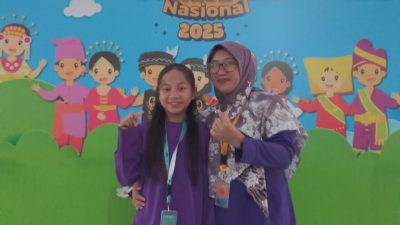 Pelajar SDN 5 Tukak Sadai Tampil Dalam Pagelaran Dongeng Nesia dan 3 Sahabat Negeri Garuda 