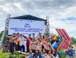 DATANG DENGAN SEMANGAT, PULANG DENGAN JUARA : PRAMUKA SMAN 1 TOBOALI BERHASIL MEMBAWA PENGHARGAAN JUARA 3 SEMAPHORE DANCE DI MSC VII 2025