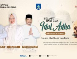 Khatib Idul Adha 1446 H , Jum’at, 6 Juni 2025 di Masjid-masjid Bangka Belitung