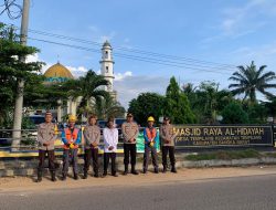 Idul Adha 1446 H, Polsek Tempilang Laksanakan Pengamanan Sholat Ied dengan Humanis di Masjid-masjid Wilayah Kecamatan Tempilang