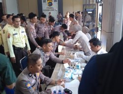 Setetes Darah Sejuta Harapan: Polres Bangka Barat Gelar Donor Darah Peringati Hari Bhayangkara ke-79