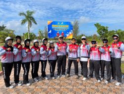Wakil Bupati Bangka Selatan Lepas Kontingen Kejurda XII ke Belitung Timur