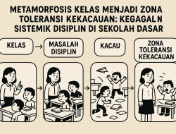 Metamorfosis Kelas Menjadi Zona Toleransi Kekacauan: Kegagalan Sistemik Disiplin di Sekolah Dasar