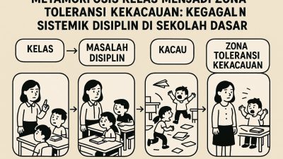 Metamorfosis Kelas Menjadi Zona Toleransi Kekacauan: Kegagalan Sistemik Disiplin di Sekolah Dasar