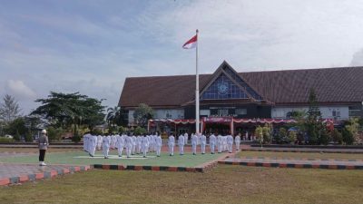 Membanggakan, Siswa SMA Muhammadiyah Toboali Terpilih Sebagai Pembawa Baki dan Jangkar Tengah pada Upacara HUT RI ke-80 Kabupaten Bangka Selatan