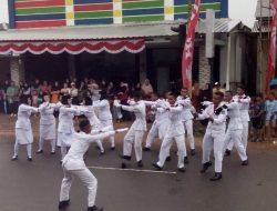 Pawai HUT RI ke-80 di Kecamatan Tempilang Berlangsung Meriah