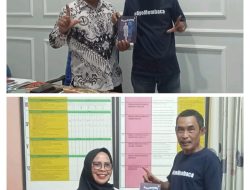 Donasi Buku untuk SMPN 1 dan 2 Toboali dari Ali Muzakir 