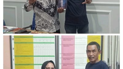 Donasi Buku untuk SMPN 1 dan 2 Toboali dari Ali Muzakir 