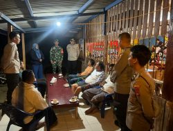 Kapolsek Tempilang Pimpin Patroli Gabungan, Pastikan Situasi Kamtibmas Kondusif