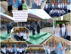 Momentum Perubahan: Pelantikan Pengurus OSIS ROHIS SMPN 3 Toboali Periode 2025