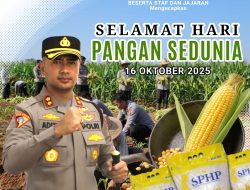 Kapolres Bangka Barat Ajak Warga Wujudkan Ketahanan Pangan, dari Pekarangan Hingga Dapur Keluarga