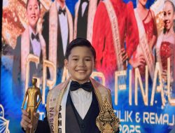 Azzam Pradipta Raih Runner Up 1 Duta Pariwisata Cilik Nasional 2025