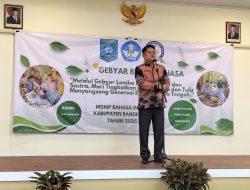 MGMP Bahasa Indonesia Bangka Tengah Gelar Gebyar Bulan Bahasa. Ini Kegiatannya 