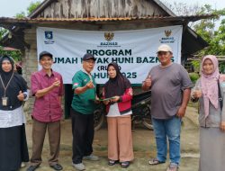 BAZNAS Bangka Barat Bangun Empat Rumah Layak Huni Bantuan BAZNAS RI, Perkuat Peran Sosial di Tengah Pemangkasan Anggaran