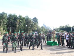 Dari Lapangan Desa hingga Ingatan Bangsa: TNI AD Menyalakan Api Juang Kartika Lewat Yudha Wastu Pramuka Jaya di Bangka Barat