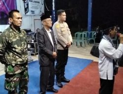 Hadiri Tausiyah & Doa Akhir Tahun Dan Sambut Tahun Baru, Warga Padati Pantai Pasir Kuning Tempilang, 