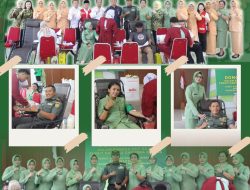 Kodim 0431/Bangka Barat dan Persit KCK Tegaskan Kepemimpinan Sosial TNI di HUT ke-80