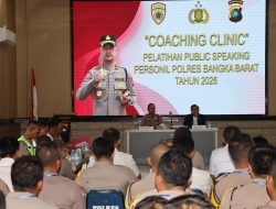 Bangun Citra Polisi Humanis, Polres Bangka Barat Benahi Cara Berkomunikasi Anggota