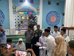 Di Masjid Nurul Falah: Sentuhan Pemkab Babar, Baznas dan Polsek Tempilang Menjawab Doa Warga Sinar Surya