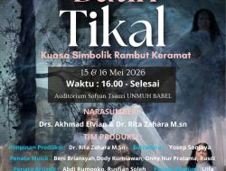 Menggugah Jiwa Bangsa Lewat Panggung Seni, Sanggar Buluh Perindu Hadirkan Drama Epik “Batin Tikal”