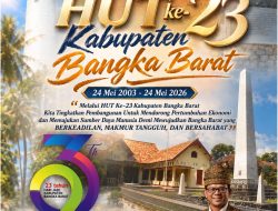 Syair HUT Kabupaten Bangka Barat