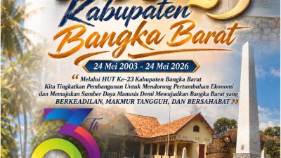 Syair HUT Kabupaten Bangka Barat
