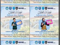 Torehkan Prestasi Gemilang, SMA Muhammadiyah Toboali Borong 6 Juara di O2SN SMA/SMK/MA se-Bangka Selatan 2026