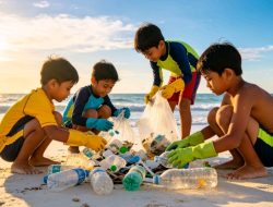 Pahlawan Cilik Penjaga Pantai