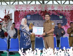 Di Hari Pengumuman Kelulusan dan Perpisahan, Siswa Kelas 9 SMPN 1 Pulau Besar Soft Louncing Buku