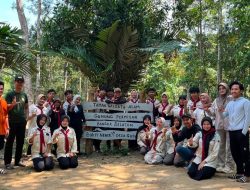 Divisi Lingkungan Hidup Pencinta Alam Siswa Gerakan Muhammadiyah (PASGAM) SMAMTOB Laksanakan Program Kerja Konservasi Alam di TWA Gunung Permisan