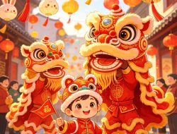 Tradisi Cap Go Meh dengan Cahaya Lampion di Desa Kayu Besi
