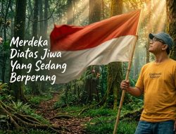 MERDEKA DI ATAS JIWA YANG SEDANG BERPERANG
