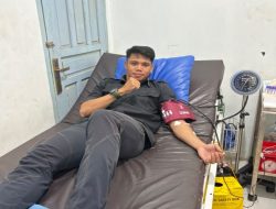 Ketua Karang Taruna Besukor Arung Dalam Ajak Masyarakat Rutin Donor Darah